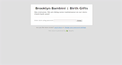 Desktop Screenshot of brooklynbambini.com